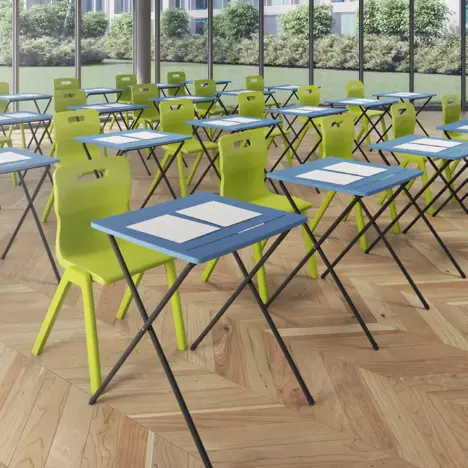 Folding Frame Exam Desk